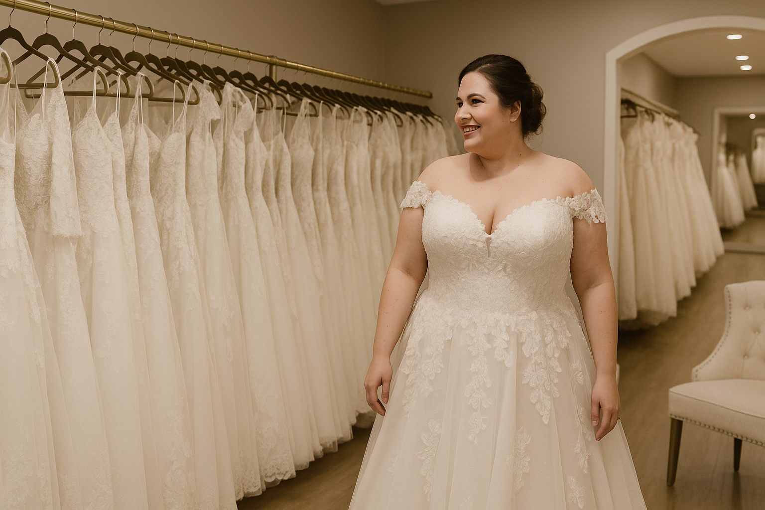 Embrace Elegance: Plus-Size Bridal Shopping in Brentwood