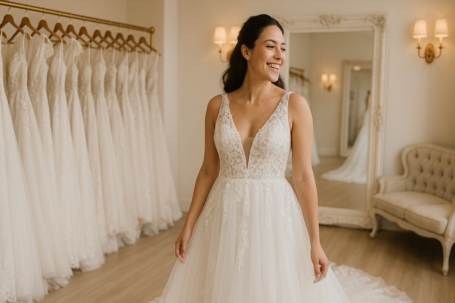 Discovering Your Dream Dress: A First-Time Bridal Salon Experience in Hempstead