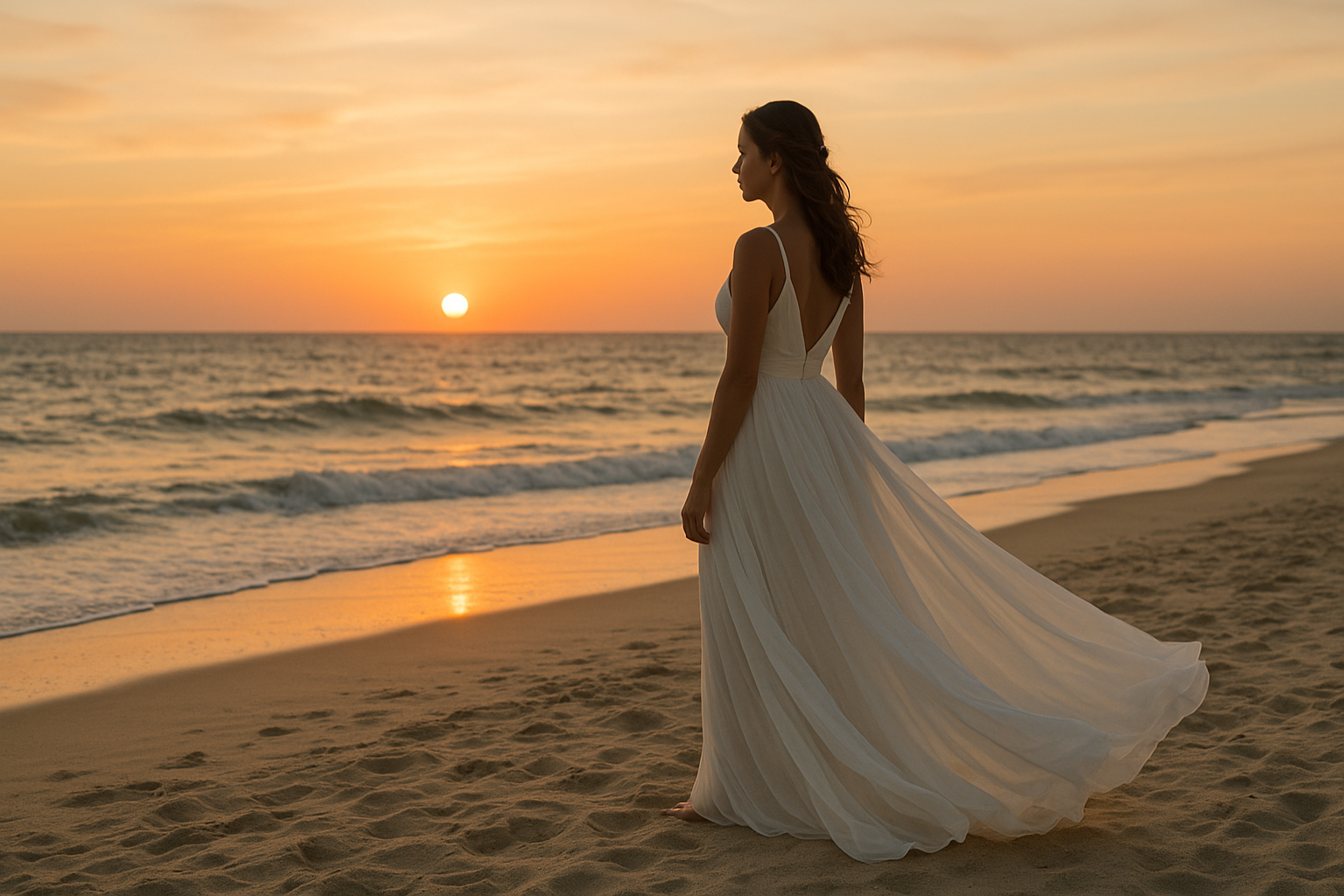 Elegance by the Shore: Selecting the Perfect Beach Wedding Dress in Long Island