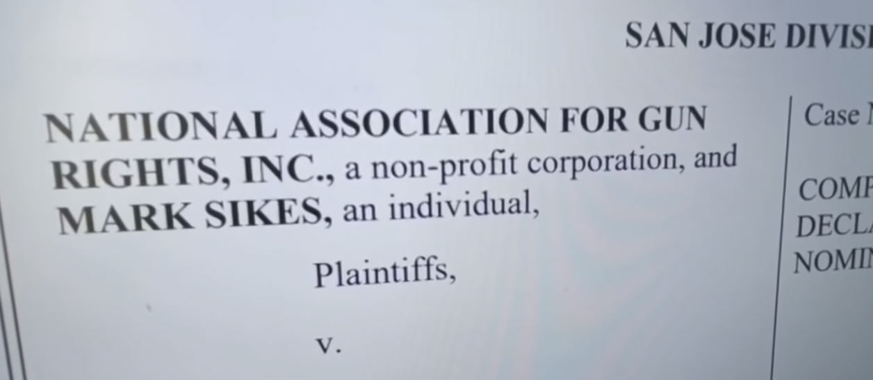 No Compromise 2A Organization NAGR Files Lawsuit Against the City of San Jose Over its Anti-Gun Ordinance