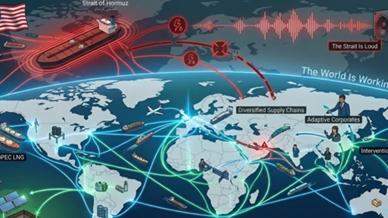 The Strait Is Loud, but the World Is Working