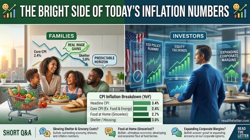 The Bright Side of Today's Inflation Numbers: Why the Economic Engine Is Built to Win