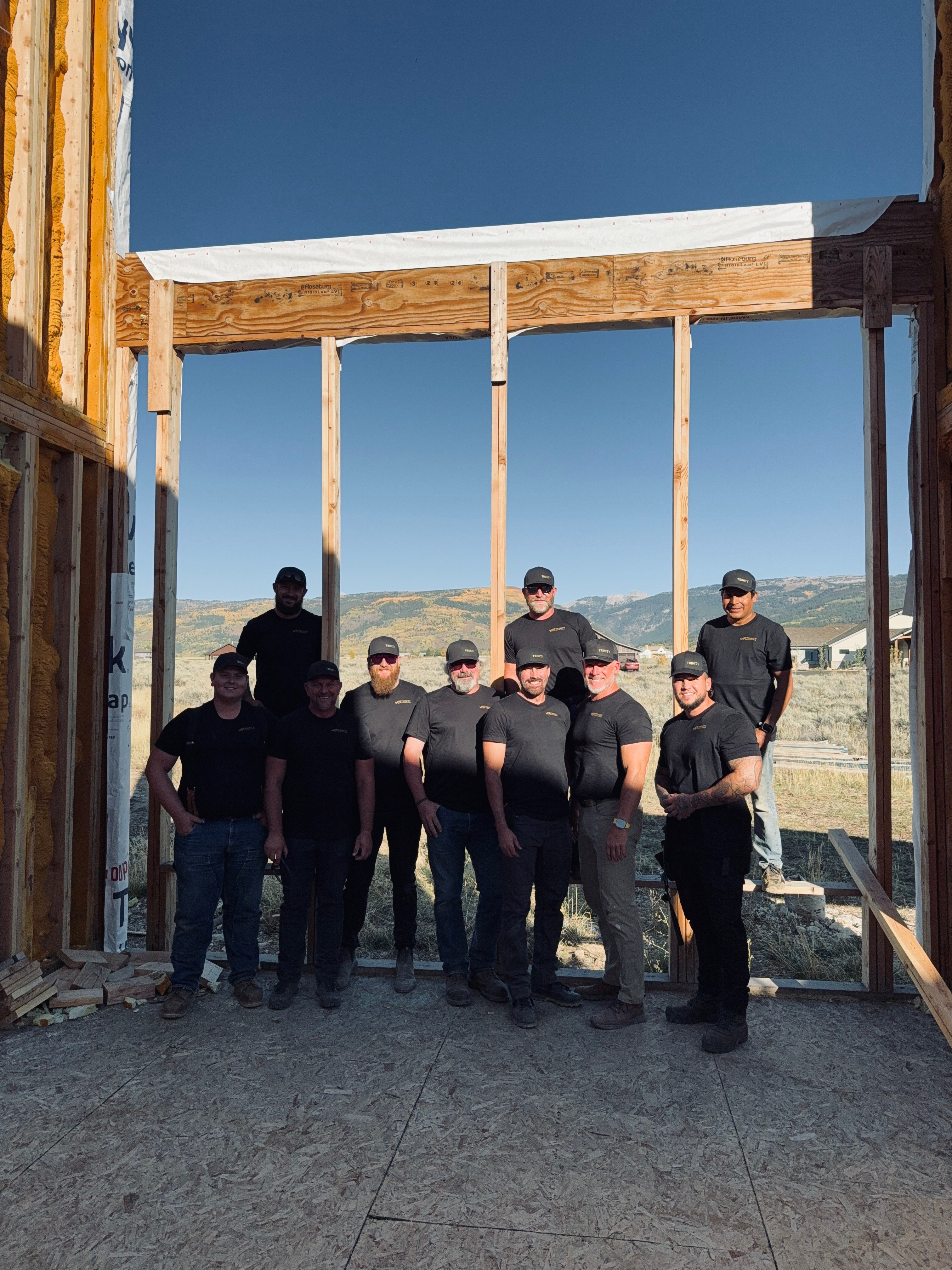 First Tier One Builders on an RSHPP job site, 2025