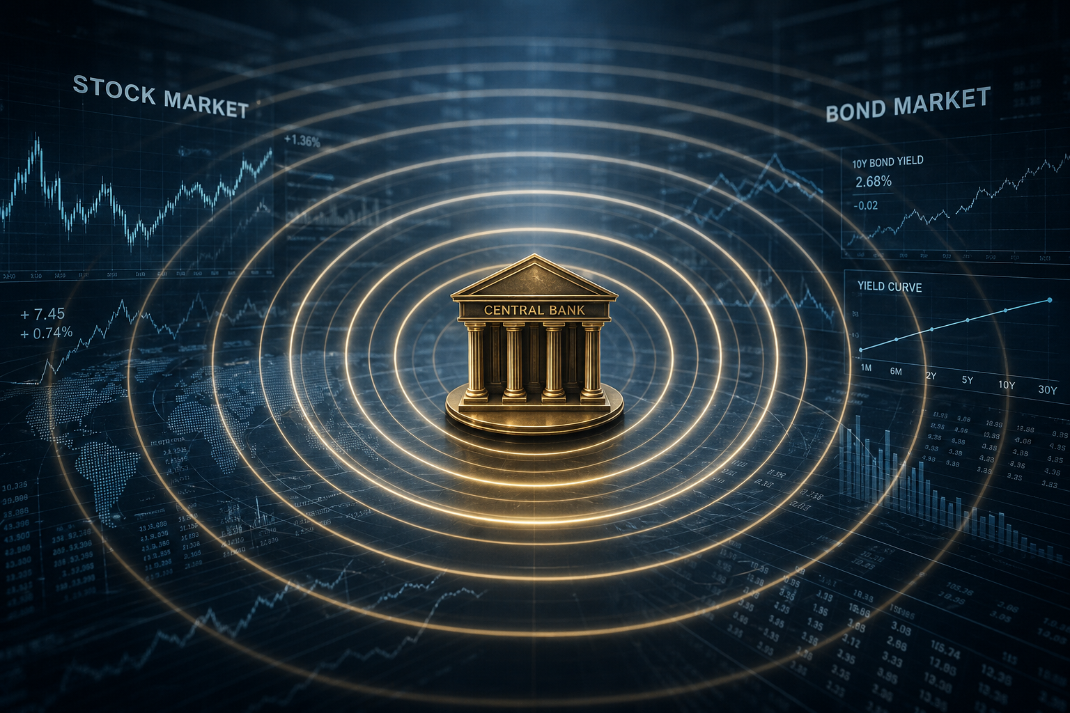 The Fed's Ripple Effect: How Monetary Policy Shapes Stock and Bond Markets