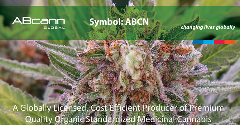 ABcann Global Corporation (TSX.V: ABCN) (OTCQB: ABCCF) Announces Close of $15 Million Investment from Cannabis Wheaton