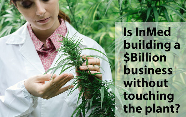Is InMed (CSE: IN; OTCQB: IMLFF) Building a Billion Dollar Cannabis Business Without Touching The Plant? 