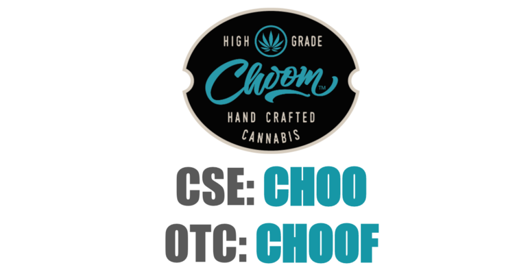CHOOM™ SECURES CANNABIS RETAIL OPPORTUNITIES IN ALBERTA,  SASKATCHEWAN and BRITISH COLUMBIA