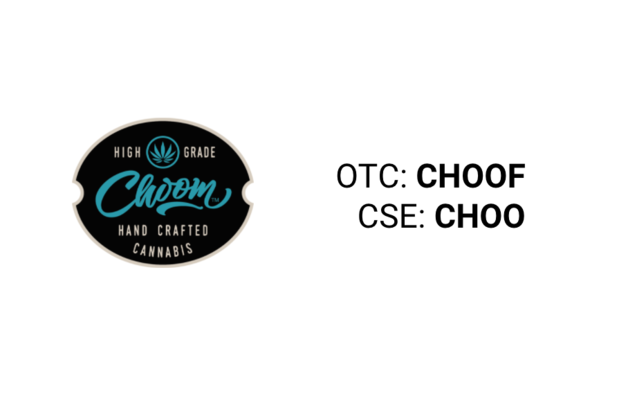 CHOOM TO CLOSE ACQUISITION OF ISLAND GREEN CURE