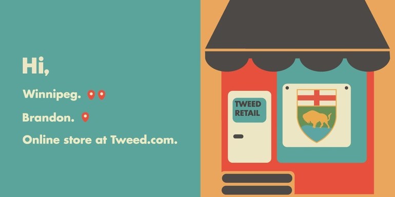Another exciting step towards legalization: Tweed Retail is Coming to Manitoba!