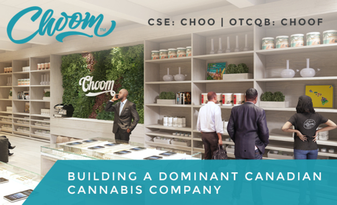 Choom Enters LOI With Retail Lottery Winner To Open Store In Ontario