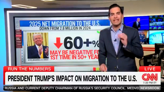U.S. Net Migration Turns Negative for First Time in at Least 50 Years as Illegal Immigration Crackdown Rages On 