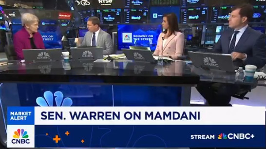 Liz Warren Tries to Defend Mamdani, Gets Schooled on Basic Economics 