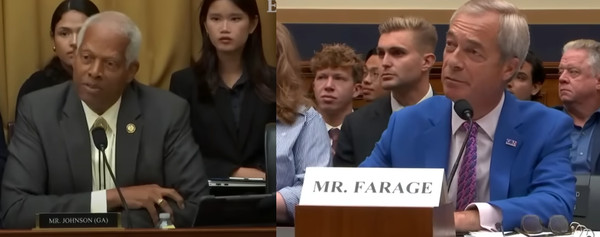 Nigel Farage Makes a Fool Out of Democrat Rep. Hank Johnson