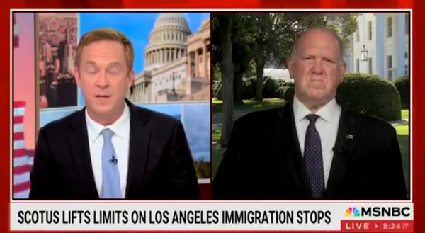 Tom Homan Goes Scorched Earth on MSNBC’s Fearmongering
