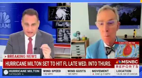 Bill Nye the Propaganda Guy’s Kamala Climate Prediction Has Aged Terribly 