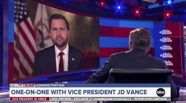 Hack George Stephanopoulos Cuts JD Vance’s Mic During Heated Exchange
