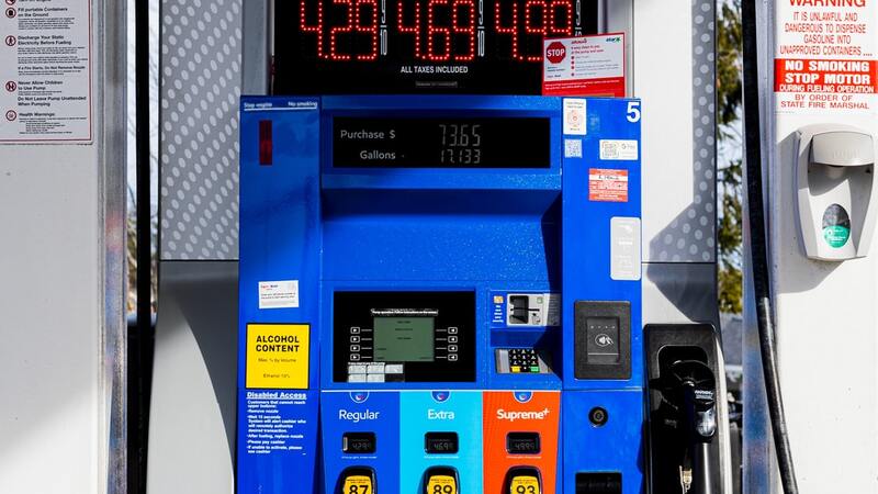 'Highest ever recorded': Average gas prices surpass $5 per gallon in US