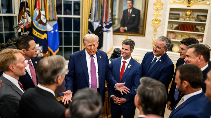 Trump urges GOP to ‘end the shutdown’ by going nuclear on Senate filibuster