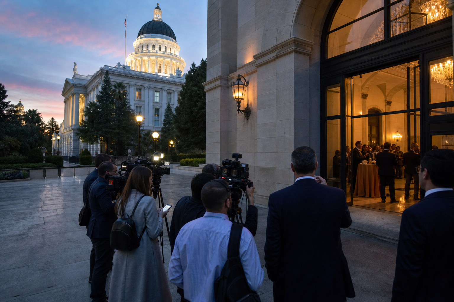 California Fundraising Dispute Puts Democratic Credibility Under Strain