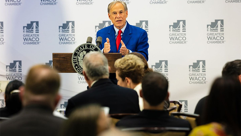 Gov. Abbott Touts Texas’ Legislative Wins at Greater Waco Chamber of Commerce Luncheon
