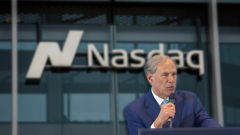 Gov. Abbott Announces, Celebrates Launch of Nasdaq Stock Exchange in Texas