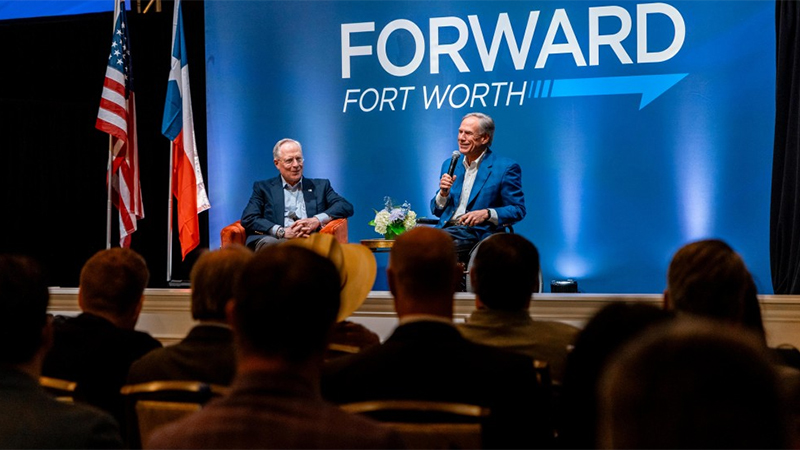 Governor Abbott Champions Texas Innovation At Forward Fort Worth Fireside Chat