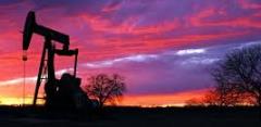 oil & gas Pump-sunset
