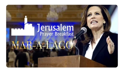 VFAF’s Cait Corrigan Represented the Organization at the Friends of Jerusalem Prayer Breakfast at Mar-a-Lago