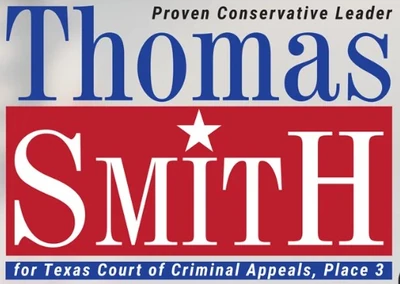 VFAF Endorsement of Thomas Smith for Texas Court of Criminal Appeals, Place 3