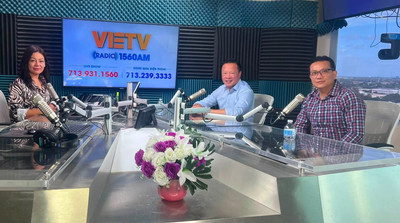 VFAF Texas State Chapter President Nick Tran appeared on VIETV Radio 1560 AM