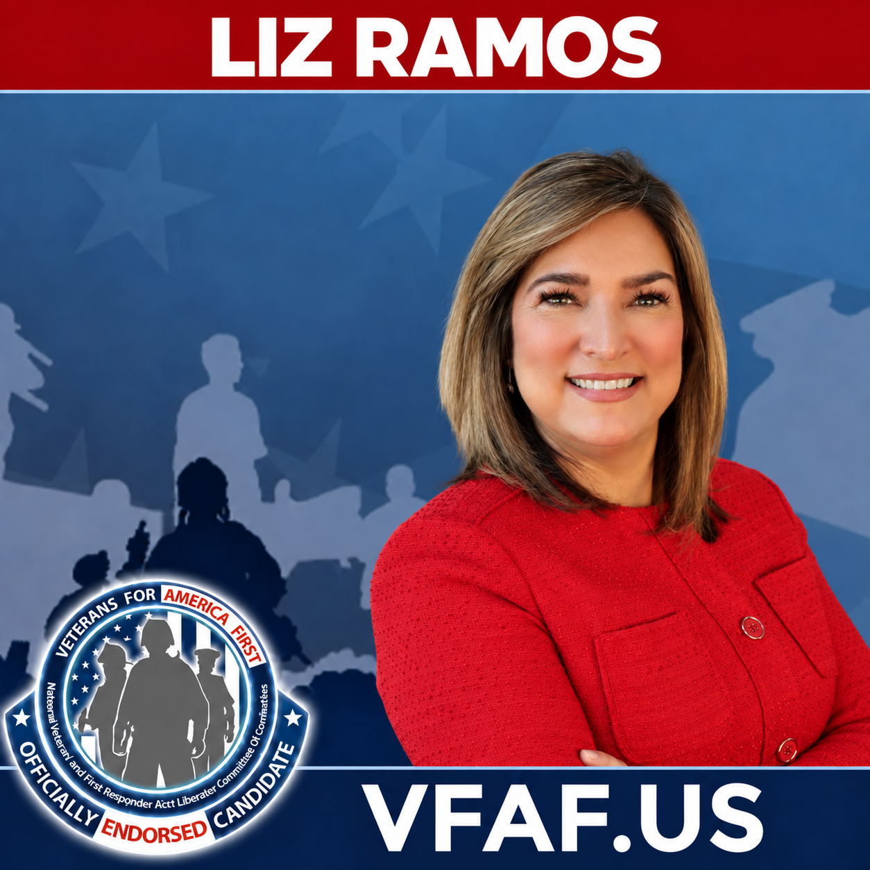  VETERANS FOR AMERICA FIRST ENDORSES LIZ RAMOS FOR TEXAS HOUSE DISTRICT 135