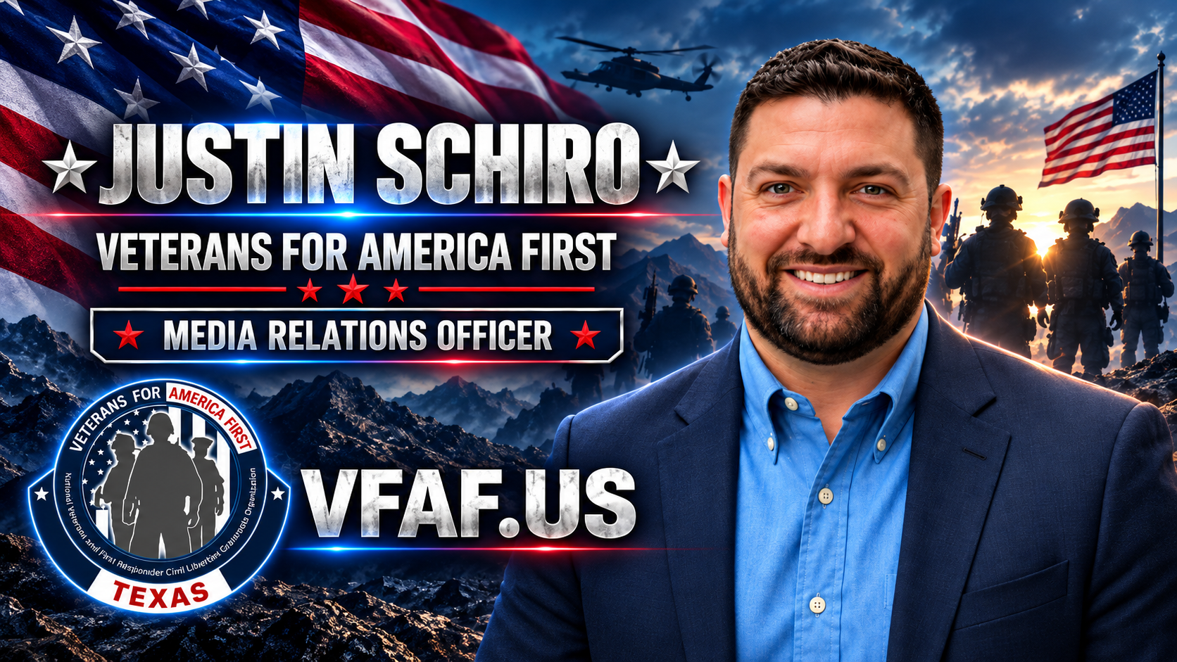 FOR IMMEDIATE RELEASE  VETERANS FOR AMERICA FIRST WARNS IRAN COULD FACE MAJOR REGIME CRISIS WITHIN 60 DAYS