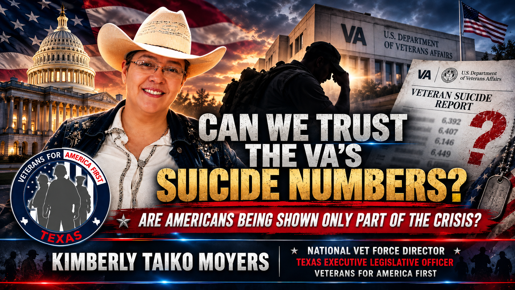 CAN WE TRUST THE VA’S SUICIDE NUMBERS, OR ARE AMERICANS BEING SHOWN ONLY PART OF THE CRISIS?