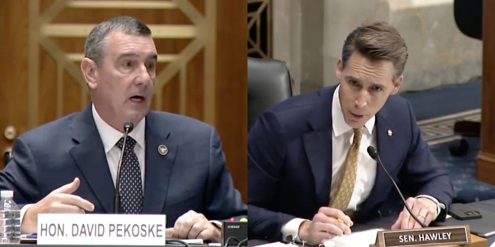 Josh Hawley blasts TSA for allowing 1,000 illegal immigrants to use arrest warrants as valid ID