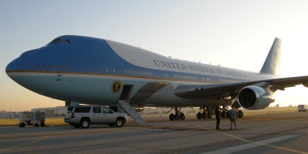 Biden spews CO2 on trip to climate change speech
