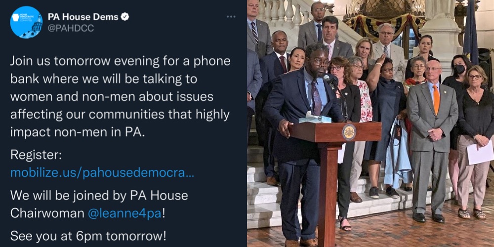 'Women and non-men' invited to conversation with Pennsylvania Democrats