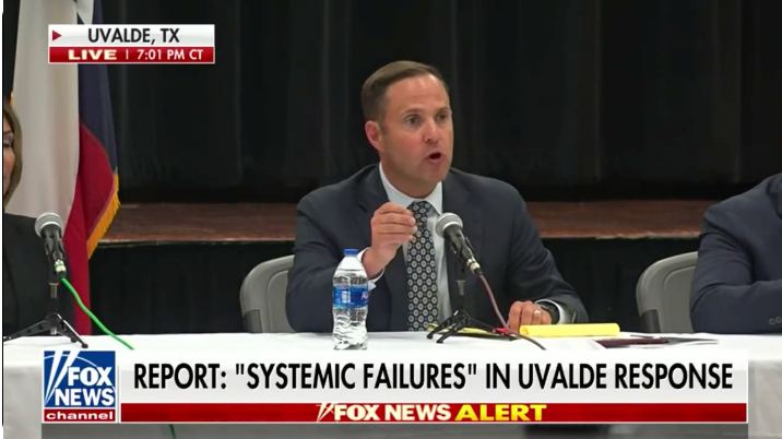 BREAKING: Nearly 400 local, state, and federal officers waited outside Uvalde school as gunman targeted children: TX HOUSE REPORT