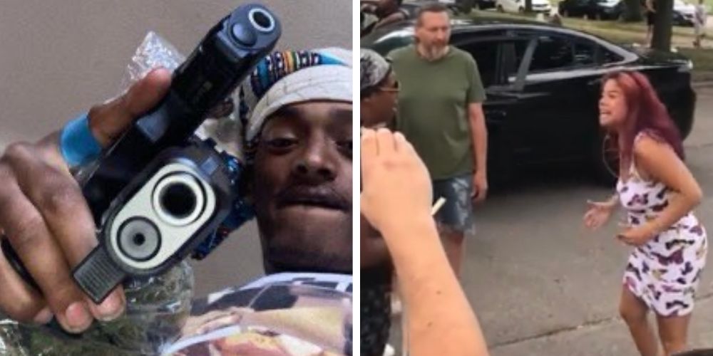 BLM slammed for protesting cops for shooting man who opened fire into home
