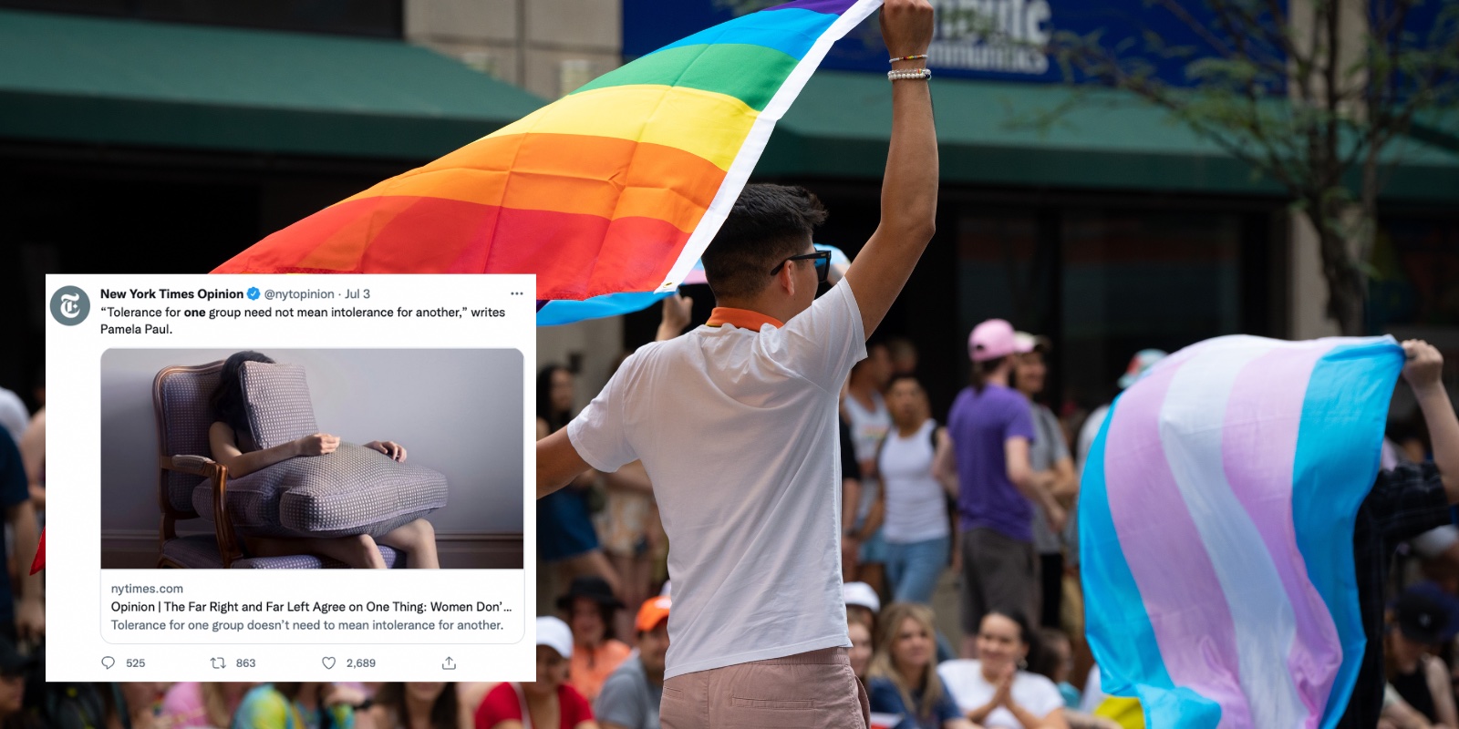 New York Times finally realizes women are being erased by trans agenda