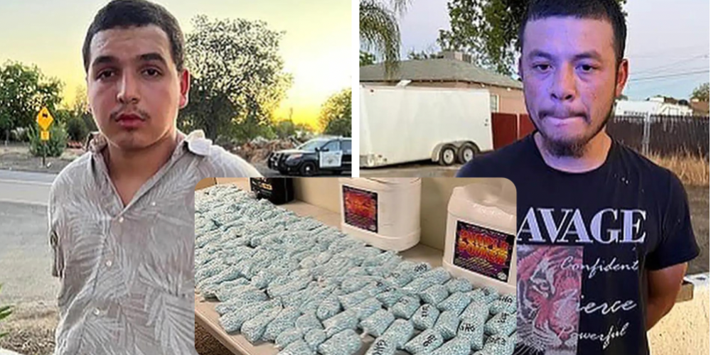 California drug trafficking suspects released from jail days after being busted with 150,000 fentanyl pills