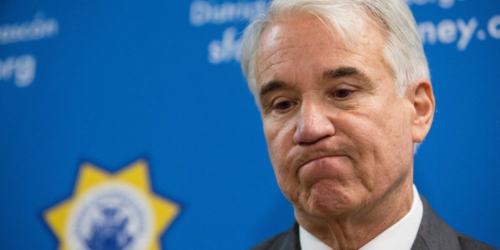 Gascon defends soft-on-crime policies after career criminal fatally shoots 2 California police officers