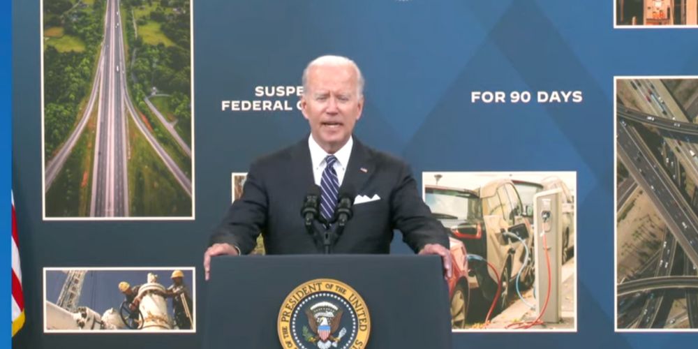 BREAKING: Biden calls on Congress to suspend federal gas tax for summer months