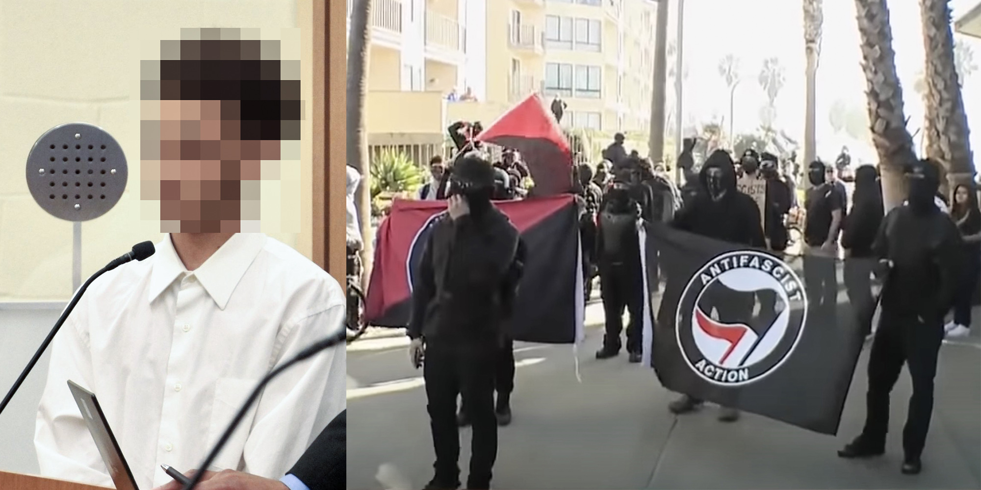Defendant in San Diego Antifa riot case had allegedly beat a cop on the head four months prior