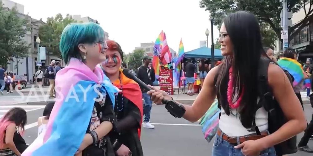 WATCH: Pride March attendees list their many gender identities and sexual orientations