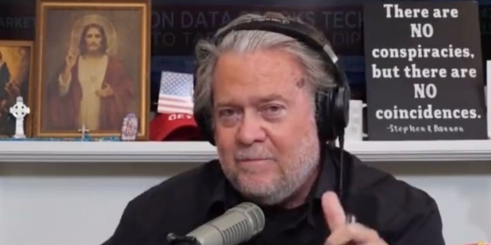 Bannon dares Merrick Garland to indict Trump