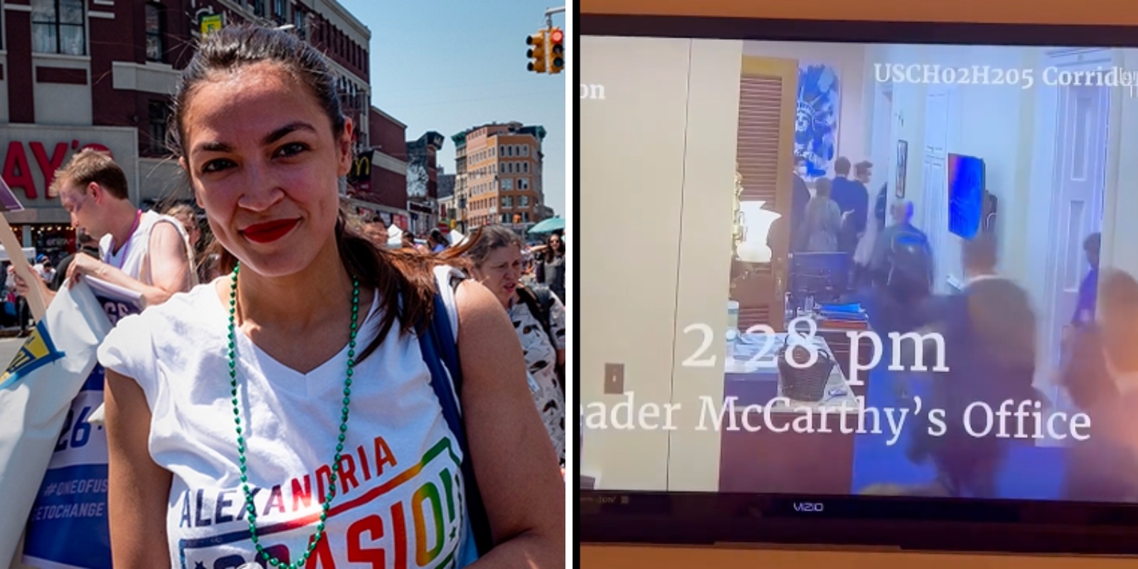 AOC claims to be re-traumatized by Jan 6 riot footage despite the fact she wasn't there