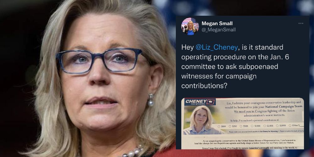 Rep. Liz Cheney asks for campaign donations from Jan. 6 witness she subpoenaed