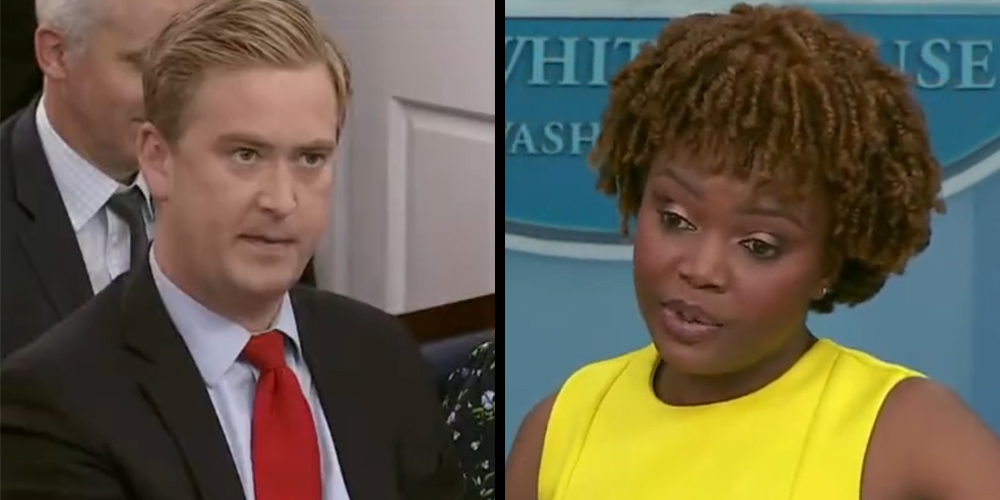 WATCH: Doocy grills Jean-Pierre about Biden's plans to limit gun rights