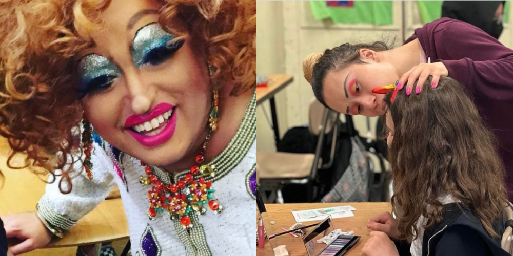 NYC public school teaches middle schoolers how to do 'drag makeup'