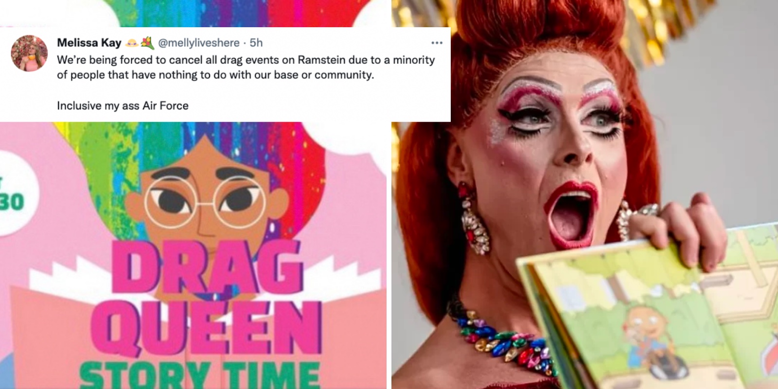 US Air Force Base cancels Drag Story Hour after Post Millennial expose